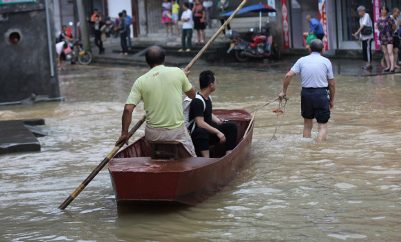 Tormentas en China causaron al menos 22 muertos y 197.000 evacuados