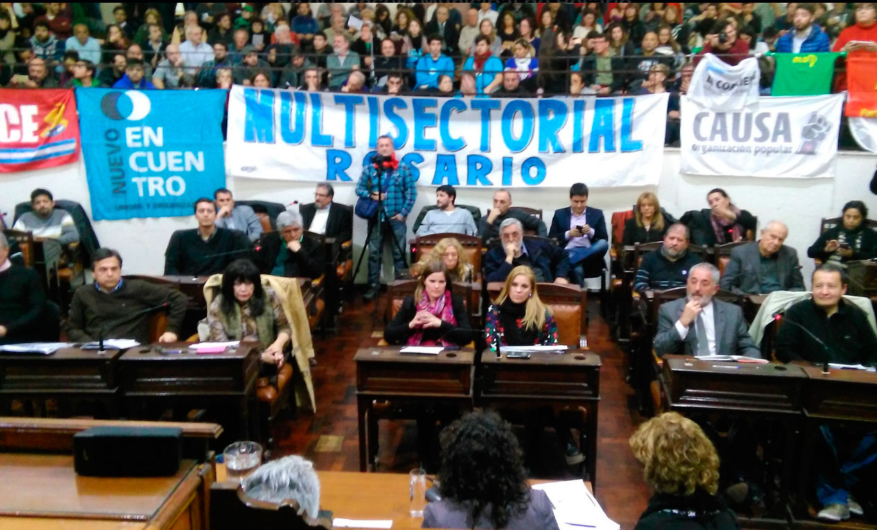 Se realizó la jornada debate sobre los tarifazos en el Concejo