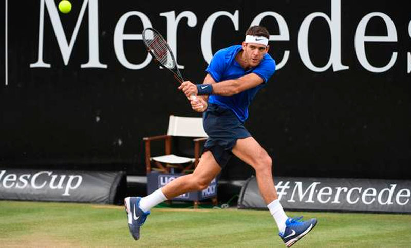 Del Potro no pudo y quedó eliminado del torneo de Stuttgart