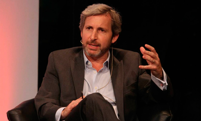 Frigerio negó que el gobierno sea «para los ricos»