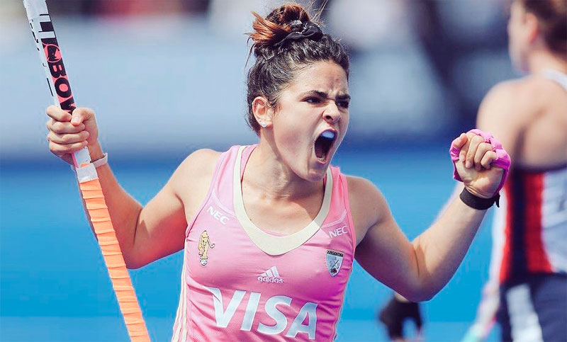 Las Leonas golearon a Estados Unidos en el Champions Trophy