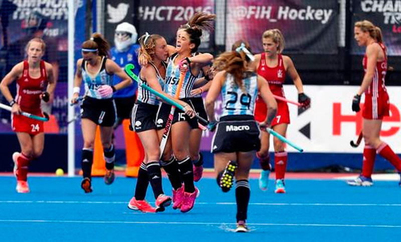 Las Leonas debutaron en Champions Trophy con empate ante Inglaterra