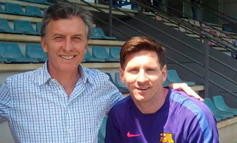 De Macri a Messi: «Lo más grande que tenemos en Argentina, hay que cuidarlo»