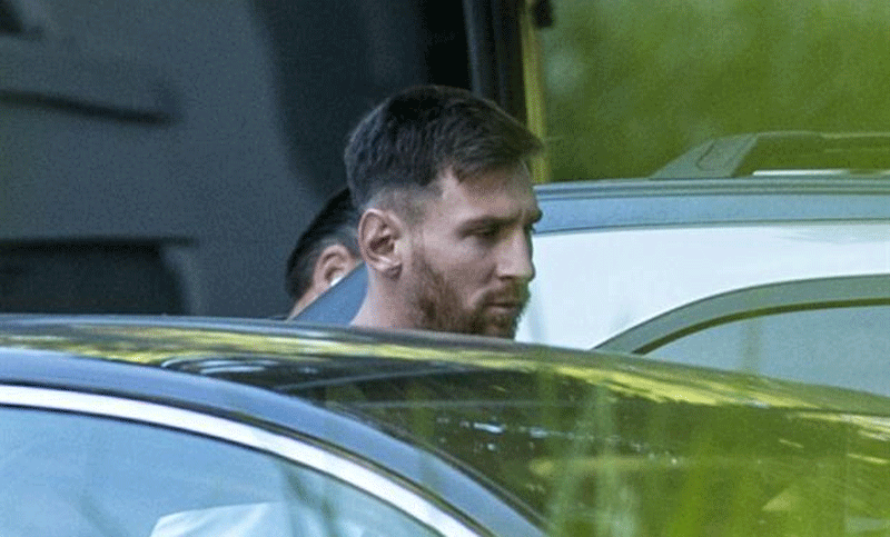 Messi llegó a Estados Unidos y confesó que espera ganar la Copa