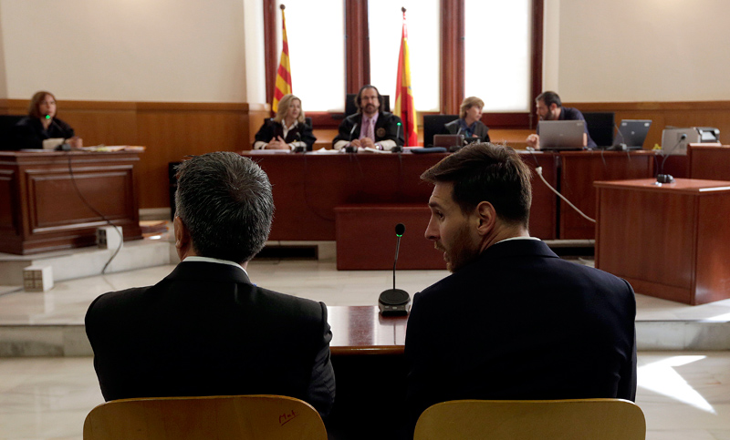 El juicio contra el rosarino Messi: «Yo sólo me dedicaba a jugar al fútbol»
