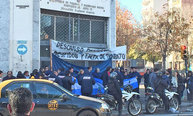 «Patota del Coto» tomó el Ministerio de Trabajo y suspendieron la audiencia
