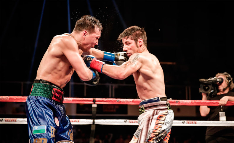 El norteamericano Molina se alzó victorioso en una guerra sobre el ring