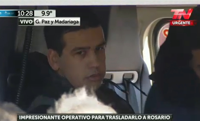 Trasladan a Rosario a Monchi Cantero, el último jefe de Los Monos