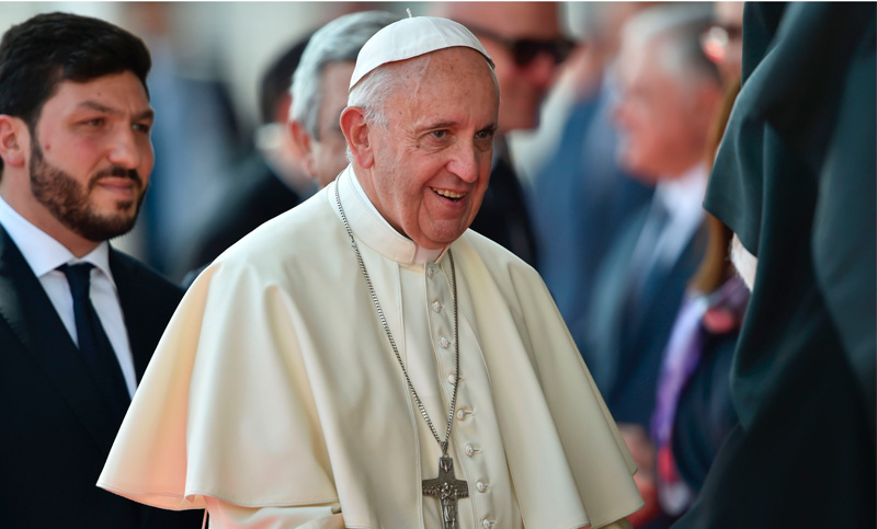 El Papa pide «responsabilidad para garantizar convivencia»