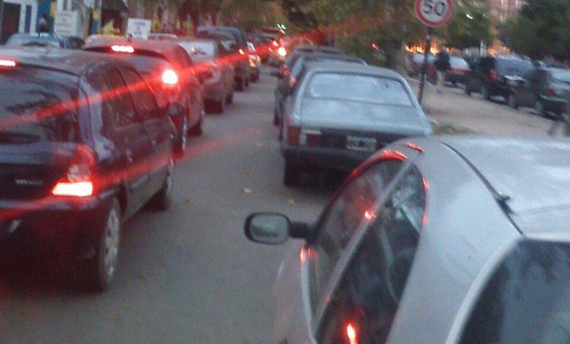 Caos vehicular por piquete en la zona norte de la ciudad