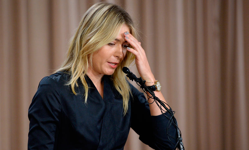 Sharapova volverá antes a las canchas tras reducción de castigo por dopaje