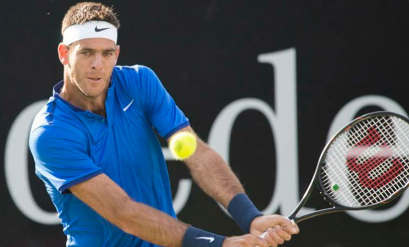 Del Potro venció a Simon y pasó a semifinales en Alemania