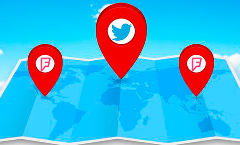 Twitter comienza a ordenar los tweets por localización