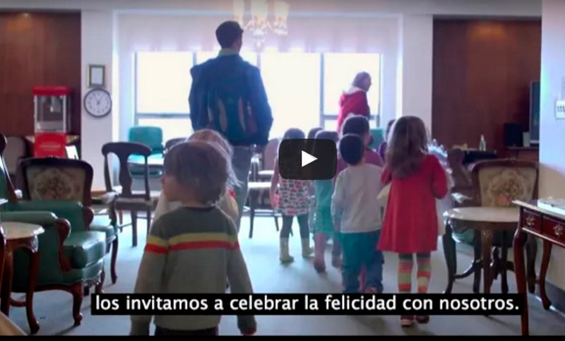 Emocionante video : los resultados de incorporar una guardería en un geriátrico