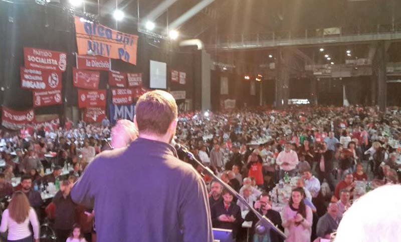El Partido Socialista festejó su 120º aniversario con 7 mil militantes