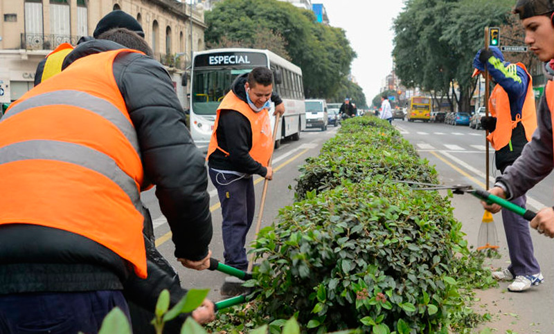 Arrancó plan de obras en los principales corredores de la ciudad