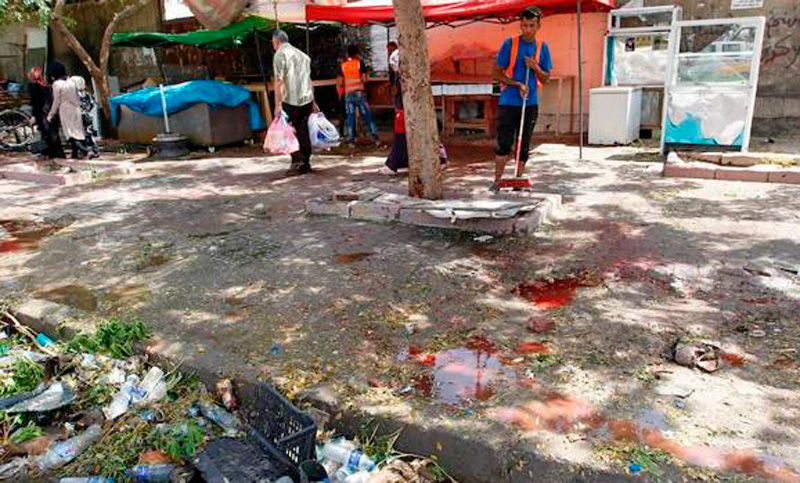 Al menos 15 muertos en atentado suicida del Estado Islámico en Bagdad