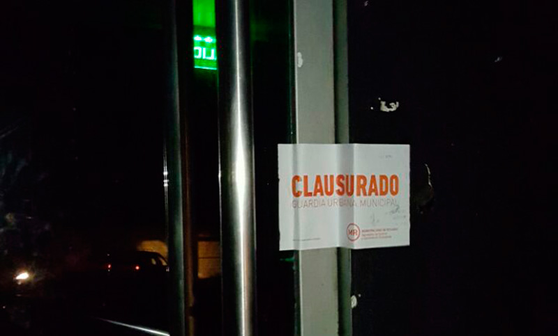 La Municipalidad determinó el cierre transitorio del boliche Blue