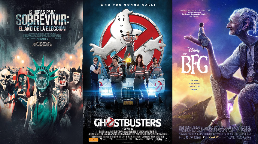Fantasmas, anarquía y un gigante llegan a la cartelera de la pantalla grande