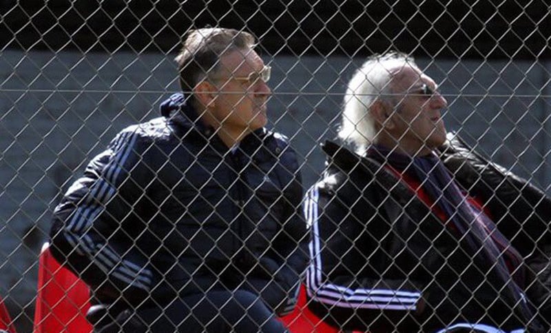 Martino reapareció en Bella Vista, mirando las inferiores de Newell’s