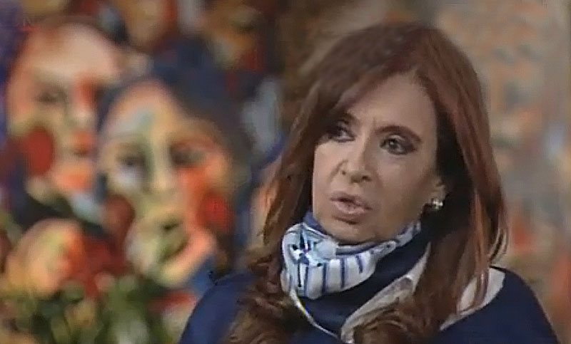 Cristina Kirchner instó a que los «colombianos» no se rindan