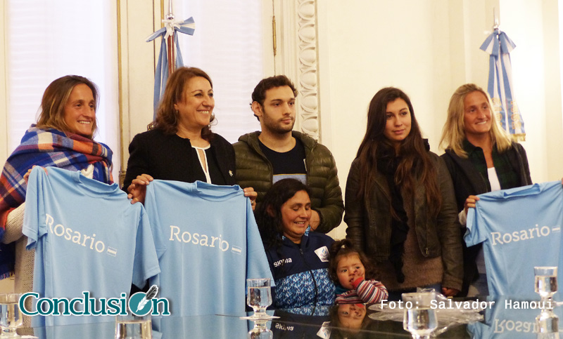 Despedida a rosarinos olímpicos y anuncio para el deporte local