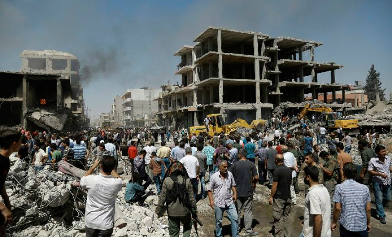 Al menos 44 muertos en un atentado en Siria reivindicado por el  Estado Islámico