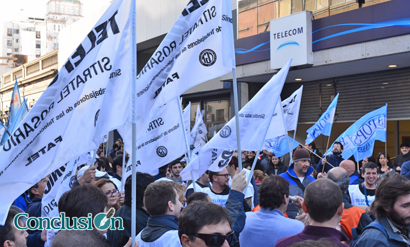 Los telefónicos realizarán un plan de lucha con paro y quites de colaboración