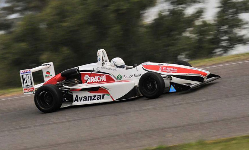 Con un piloto rosarino, la Fórmula Renault Plus vuelve a San Jorge