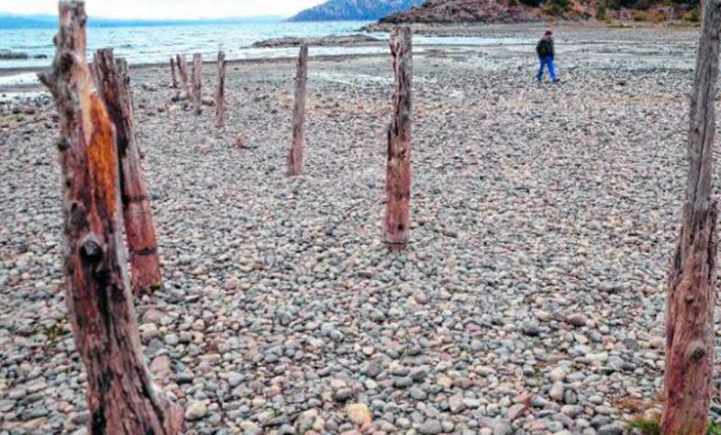 Una sequía extrema deja sin nieve a Bariloche