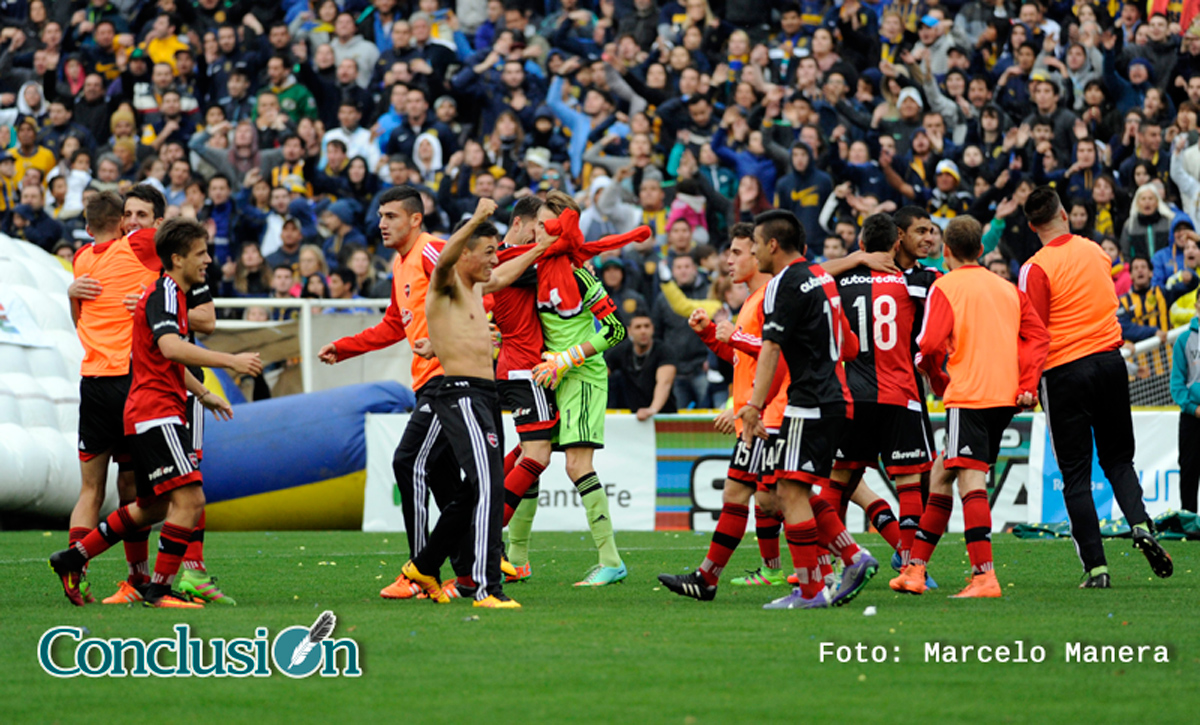 Los pibes de Newell’s festejaron el clásico en las redes sociales