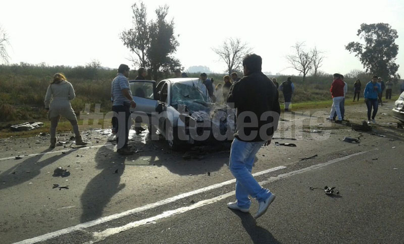 Accidente en la autopista Rosario-Santa Fe: un muerto y heridos