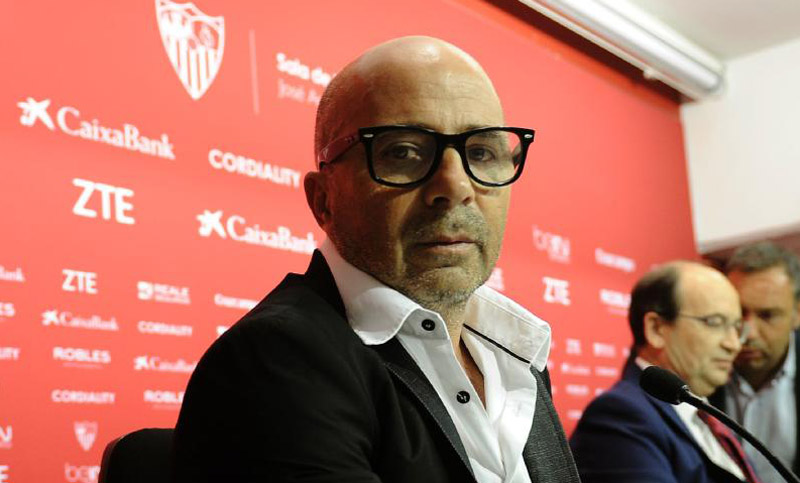 Pérez charló con Sampaoli para que sea el DT de Argentina