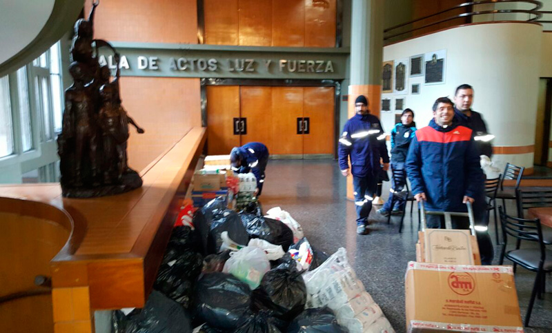 Luz y Fuerza hizo donaciones a la comunidad Wichi del Chaco