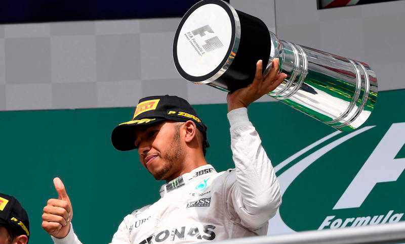 Alemania: Hamilton venció en el GP de Fórmula 1
