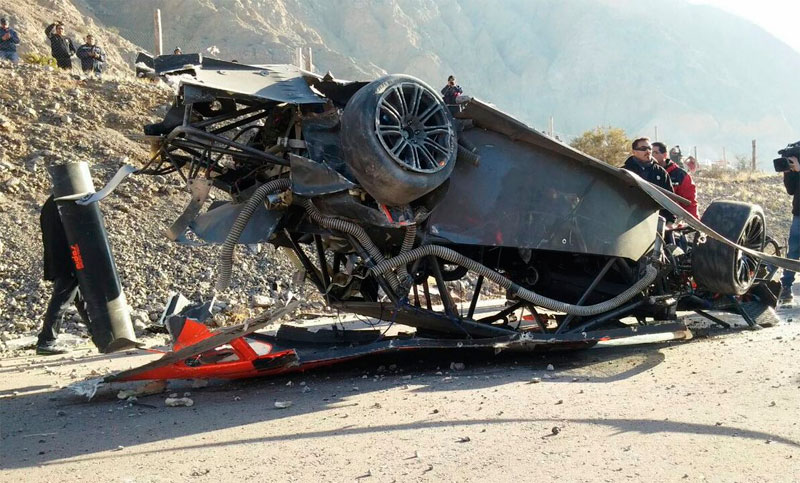 Cómo quedó Etman luego de este gravísimo accidente en el Top Race