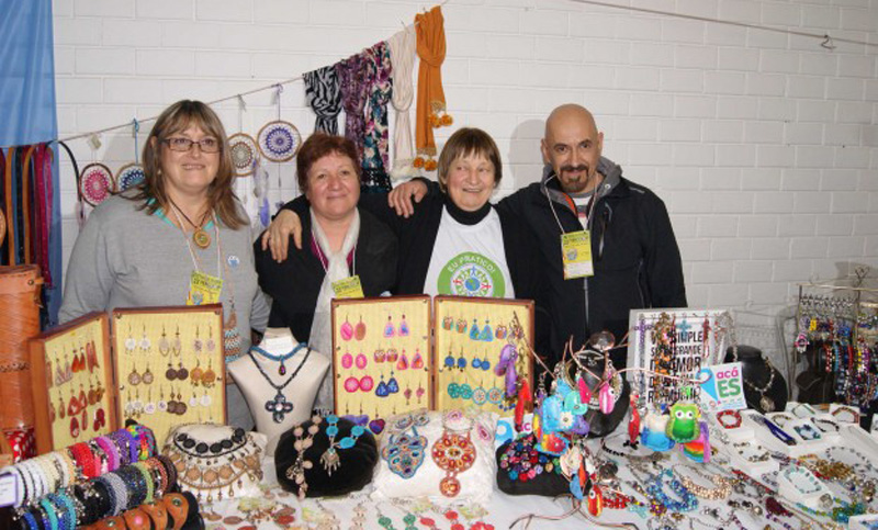 Emprendedores rosarinos en un encuentro en Río Grande do Sul