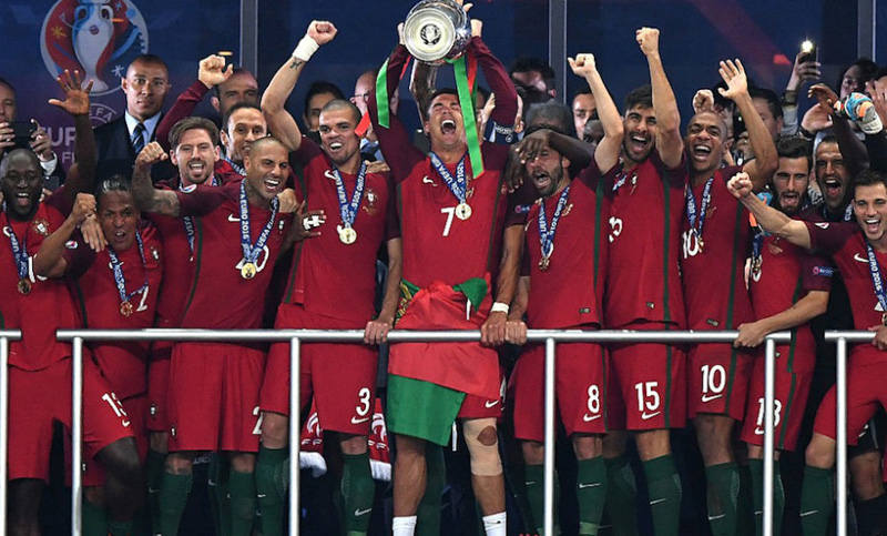 Sin Ronaldo, Portugal ganó y se consagró campeón de la Eurocopa
