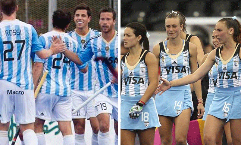 En el Cenard, ganaron Los Leones y perdieron Las Leonas