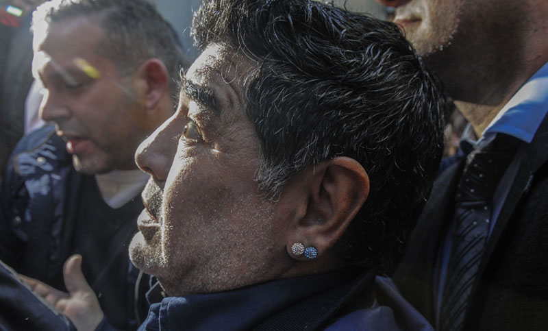 Maradona se fue enojado de la AFA: «No estoy de acuerdo en nada»