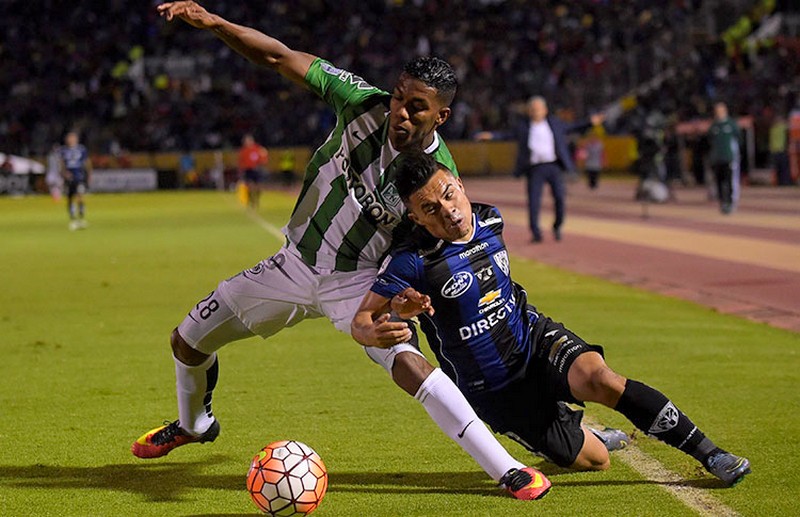 Independiente del Valle y Atlético Nacional no se sacaron ventajas