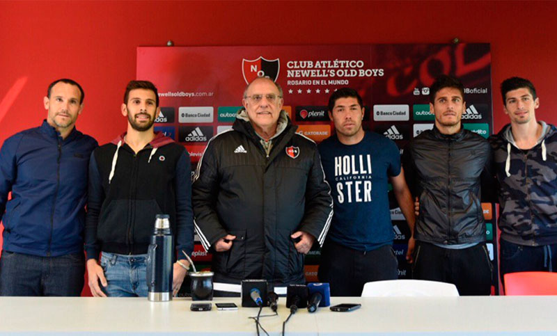 Newell’s presentó oficialmente a sus cinco refuerzos para el nuevo torneo