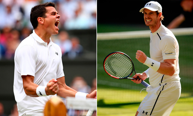 Wimbledon: Raonic eliminó a Federer y enfrentará a Murray en la final
