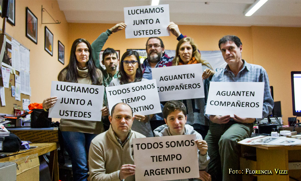Hoy todos somos Tiempo Argentino…