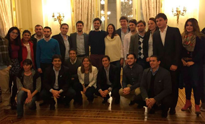 Sorpresa por integrantes del partido neonazi en la Casa Rosada
