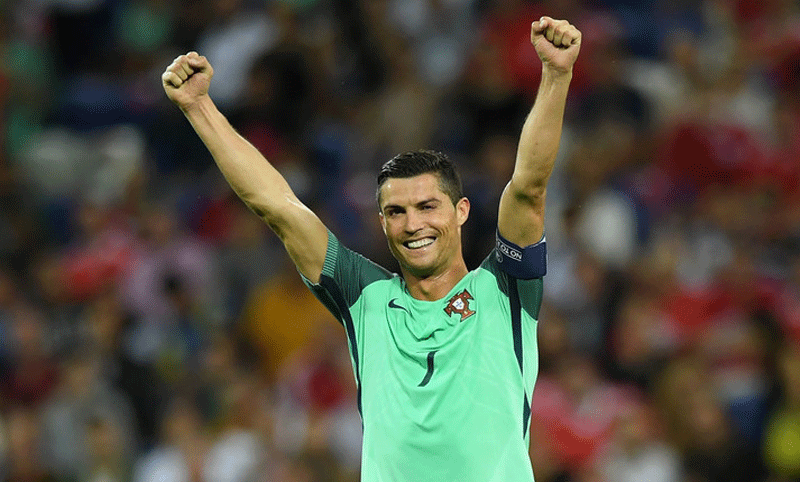 Cristiano Ronaldo llevó a Portugal al triunfo y el conjunto luso es finalista