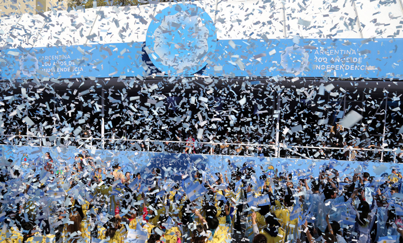 Las imágenes de lo que fue el festejo por el Bicentenario