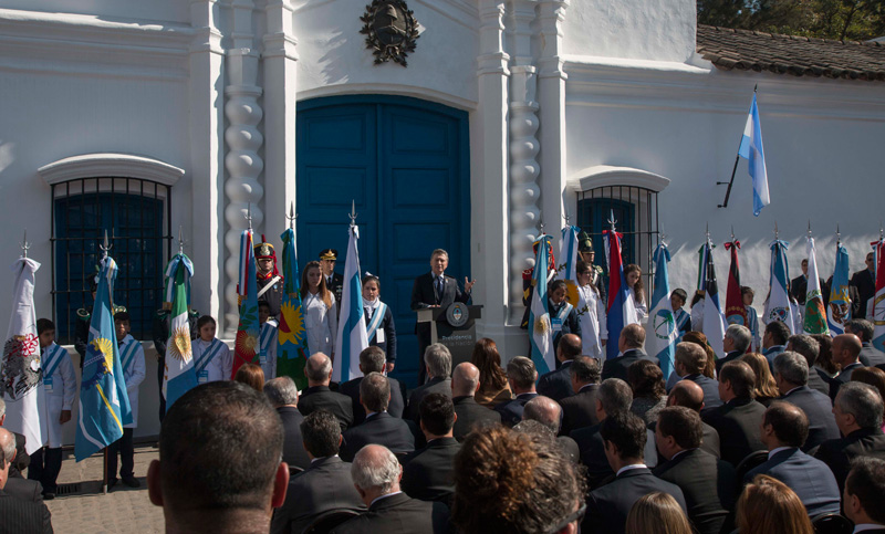 Desde la Casa de Tucumán, Argentina celebró el bicentenario de la Independencia