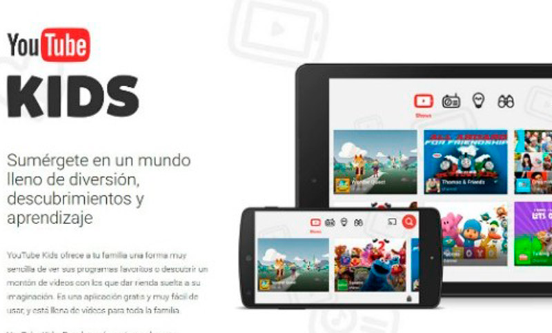 YouTube Kids, la versión infantil del portal, llega el 13 de julio