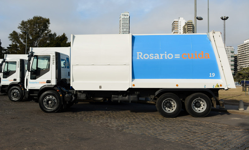 Se incorporaron seis nuevos camiones al servicio de la empresa Sumar